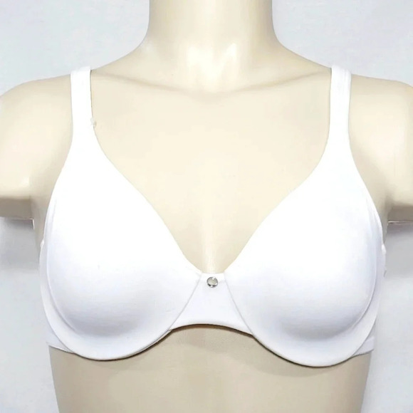 SMALL Warner's 1568 Suddenly Simple Side Support & Lift Underwire Bra White  NWT - Picture 1 of 4